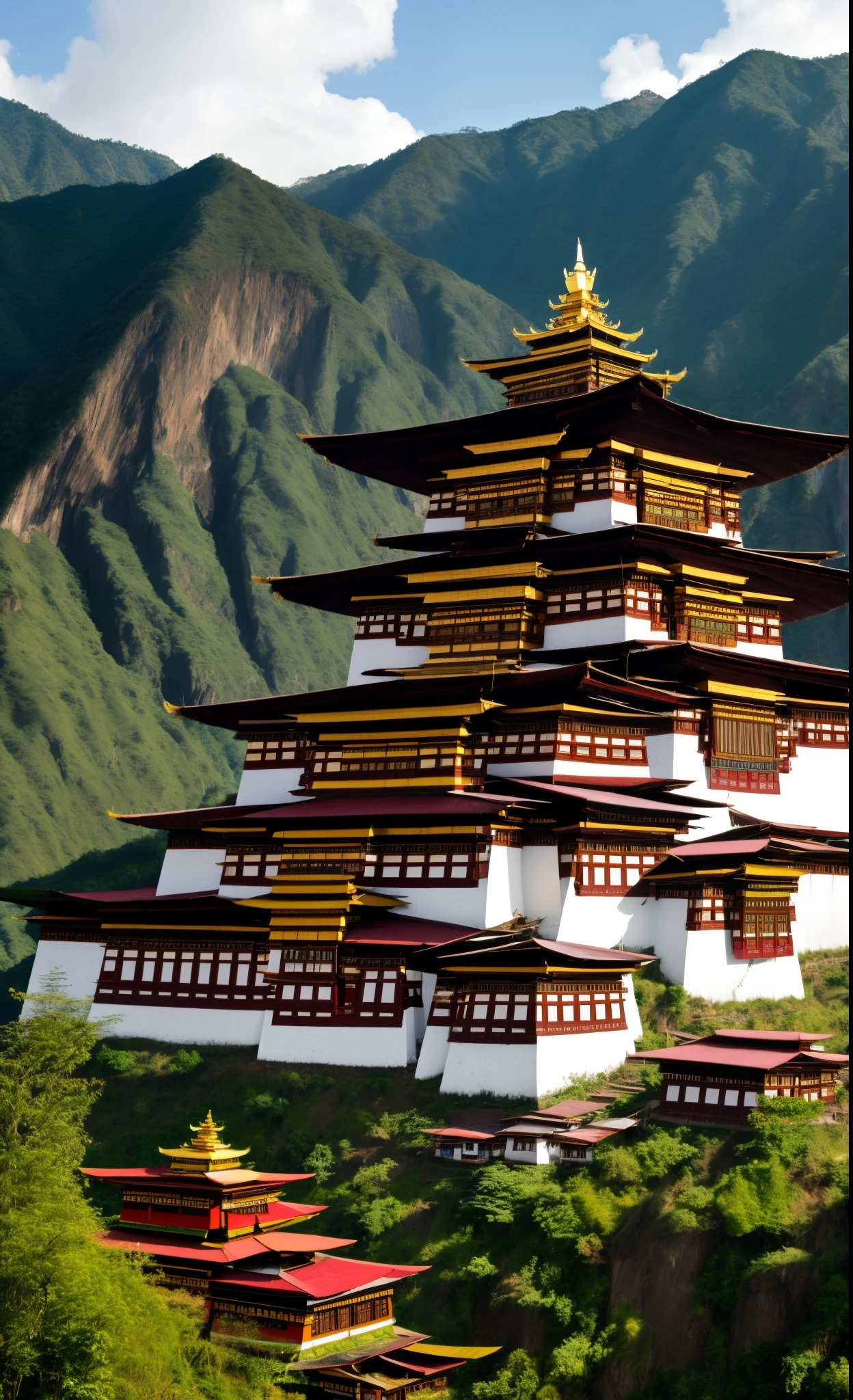Futuristic Bhutan