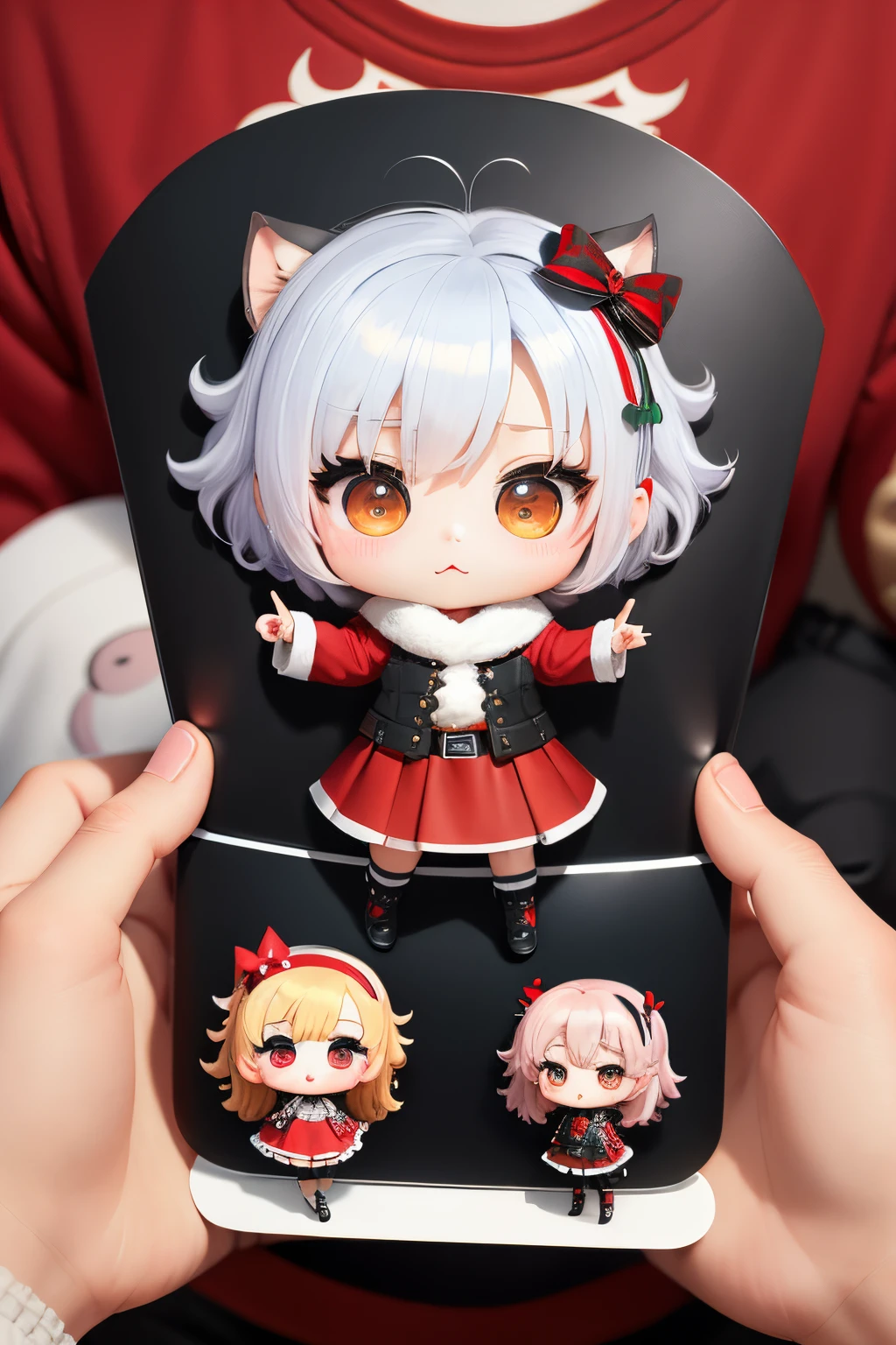 ​masterpiece、top-quality、ultra-detailliert、(chibi character jack:1.2)、Nightmare、Christmas