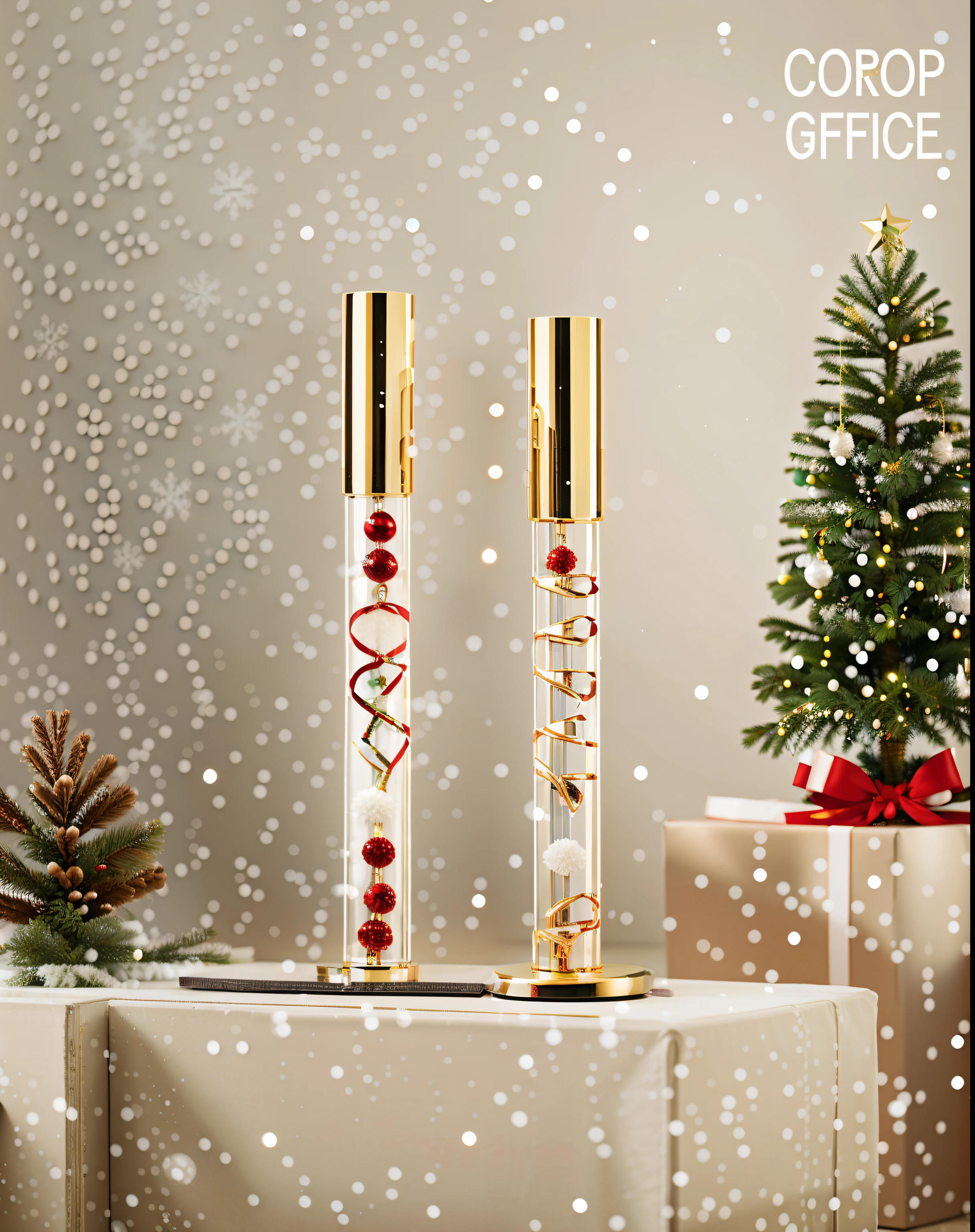 Increase Christmas atmosphere，nevando，bell，pompons，Christmas gifts