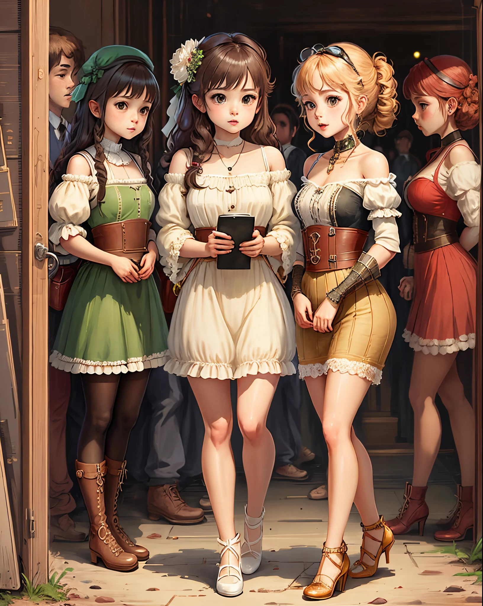 Two-dimensional beauty　cute little　unrest