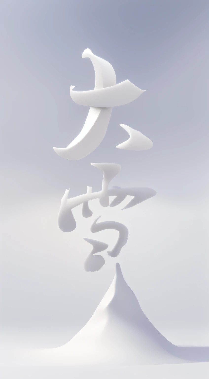 Oyuki,winter day,The wind is very cold,The background is a snowy scene,3 Rendering, a 3D render,stylized 3d render,3D rendered figure art 8K,lovely digital painting,Anime style 3D,Ultra-detailed rendering,