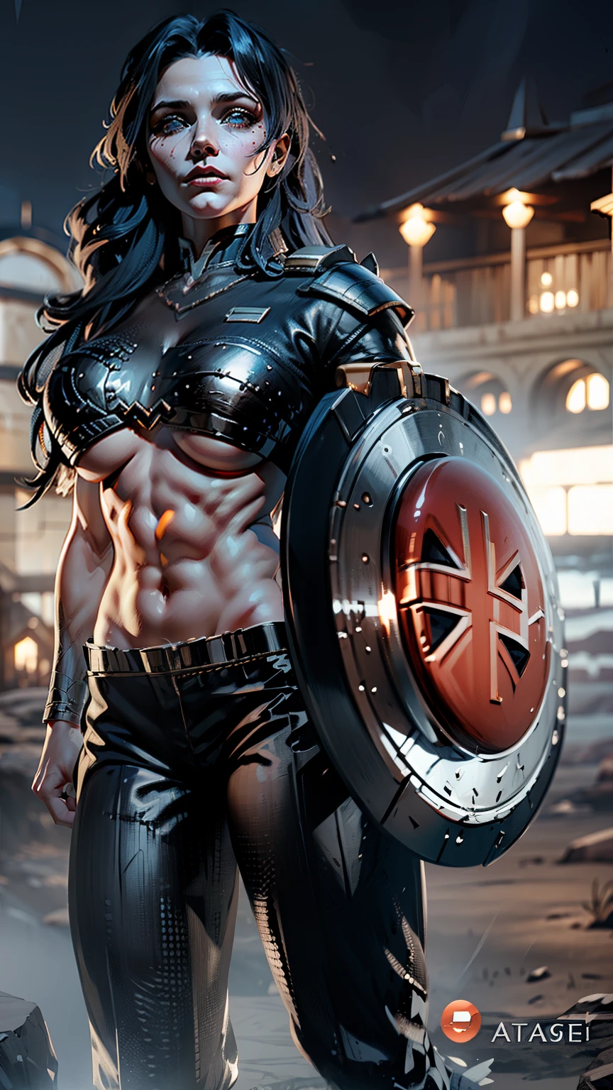 Asgard,valkyrie,Senhora Cavaleiro,anatomia correta,epic fantasy digital art,tmasterpiece,8k,high-definition resolution,Desenho detalhado,alta qulidade,, Epic composition,