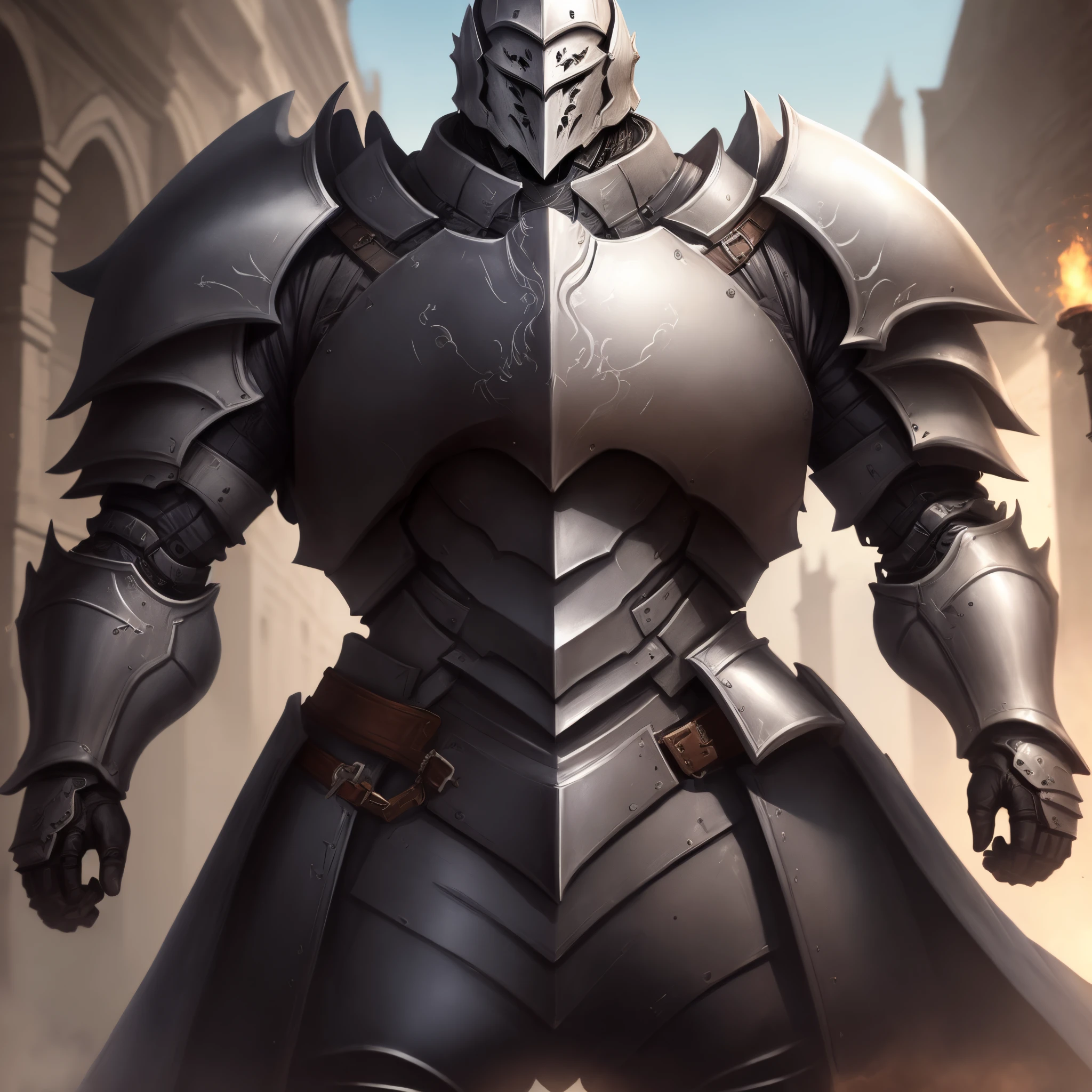 Heavy armored black knight/royal/big