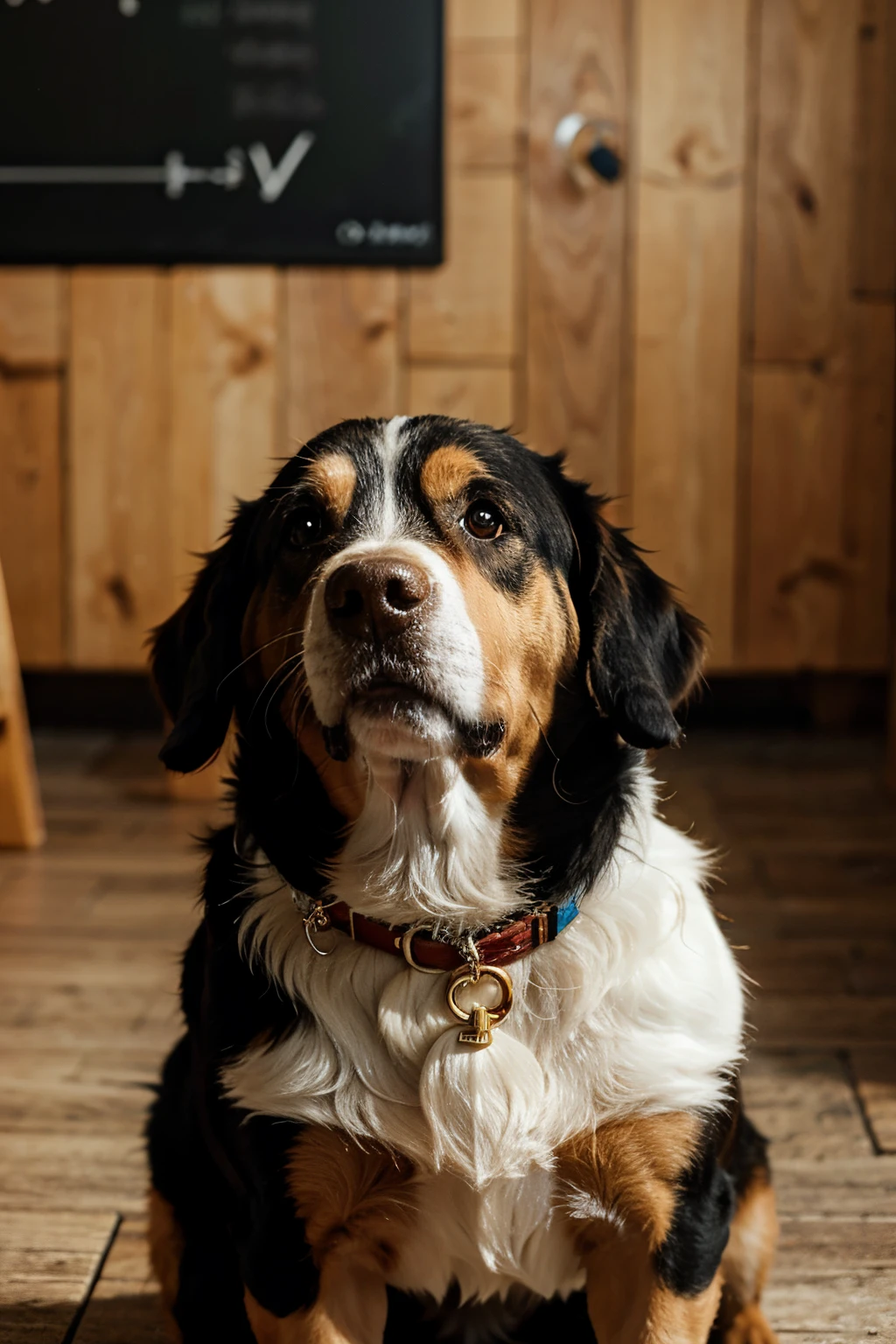 a dog