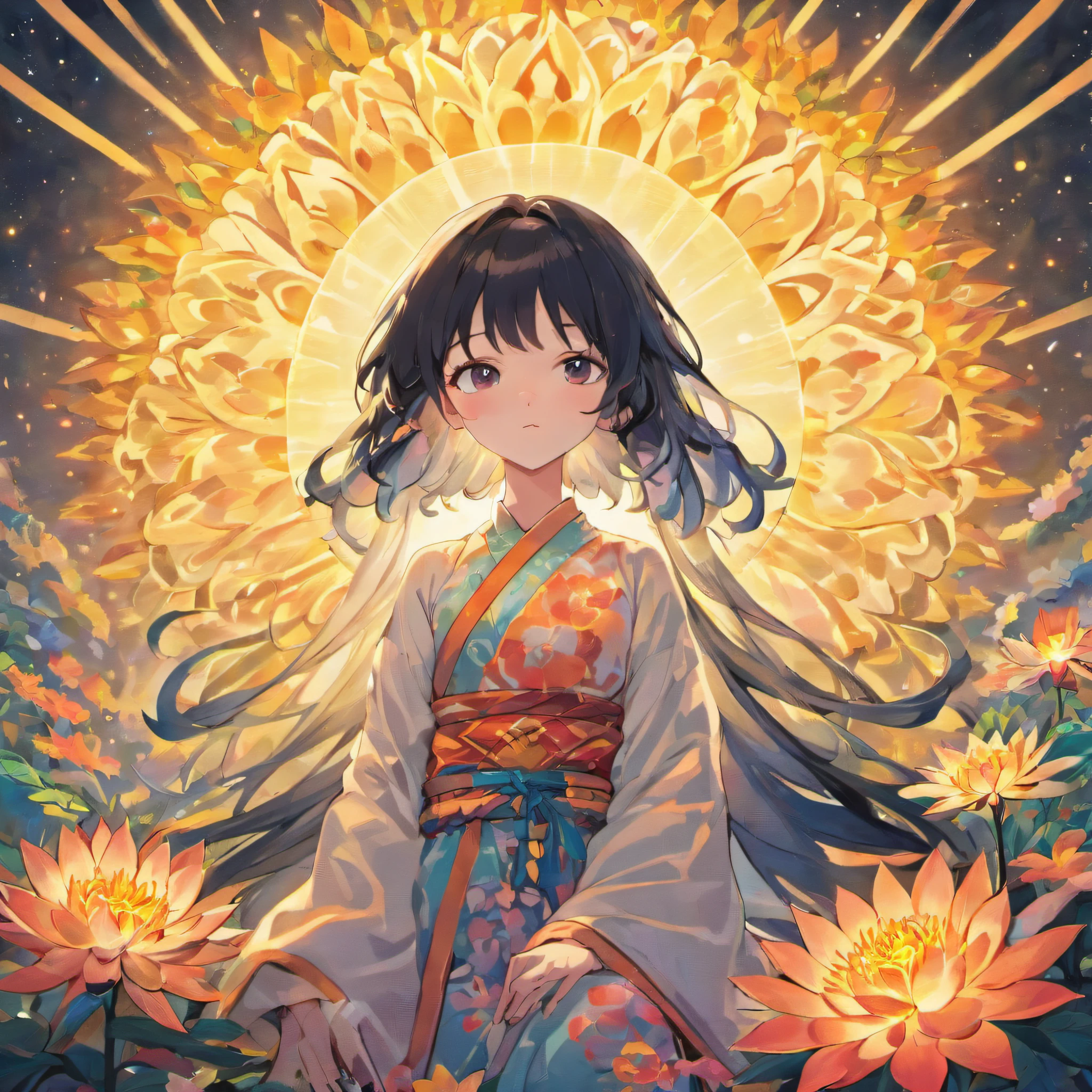 Utopian world、Utopian world、Supreme Harmony、People from all over the world々join hands and form a circle.、masutepiece、best composition、Photorealsitic、A hyper-realistic