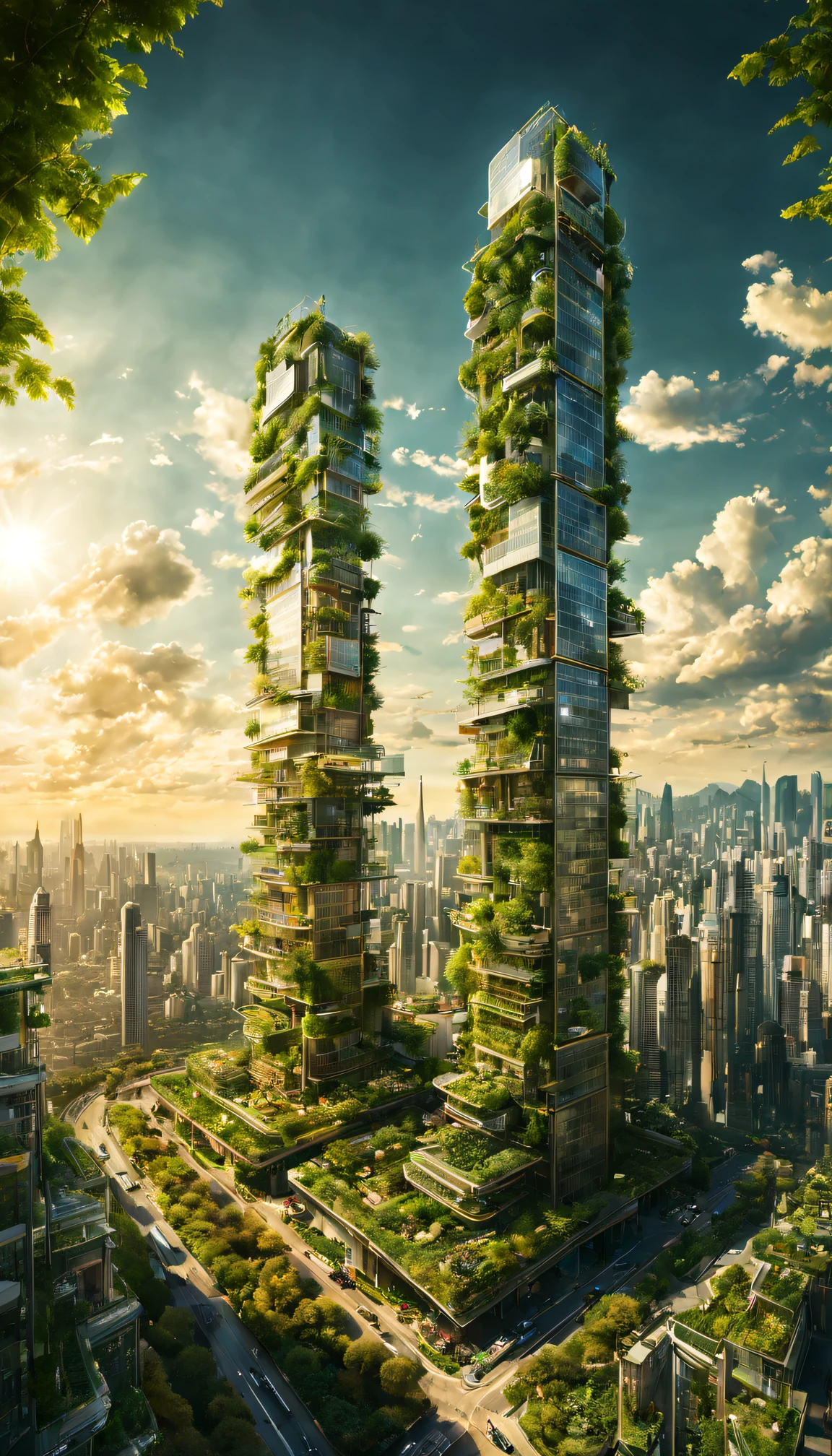 (Masterpiece, top quality, best quality, official art, beautiful and aesthetic:1.2), wide shot, panoramic, focused shot, ecological, vision, innovation, solarpunk place of worship modern building, solarpunk theme, Avant Garde architecture, (epic composition, epic proportion), shopping district, solar panel, clean city, dynamic lighting, bokeh, HD, UHD, 64K, ultra realistic, professional work, award winning, photography,