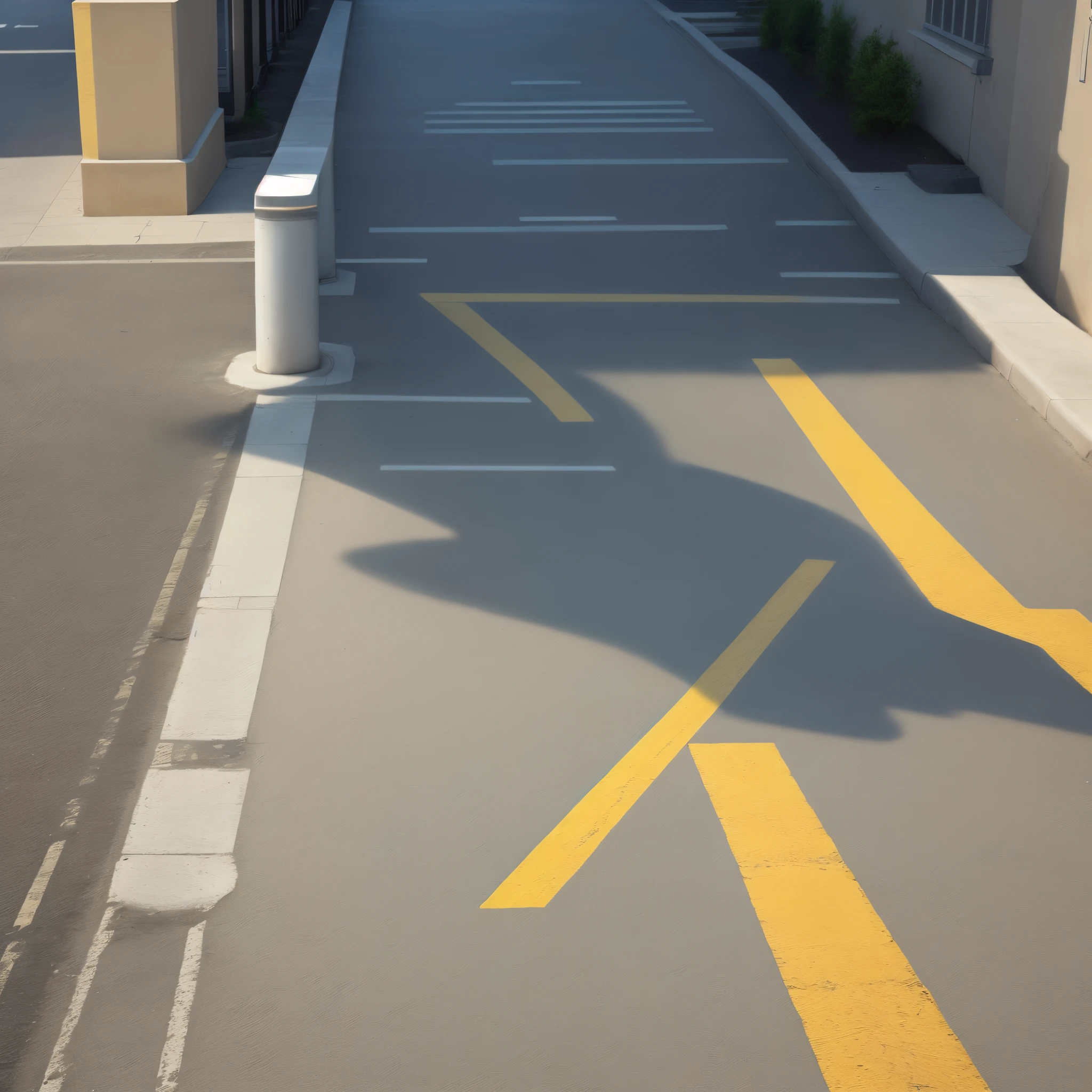 Sidewalk and interlocking floor