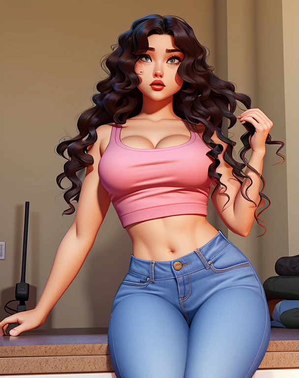 (Pixar 1.23 estilo), 2d, Artgerm 4K, Artgerm extremamente detalhado, in digital illustration style