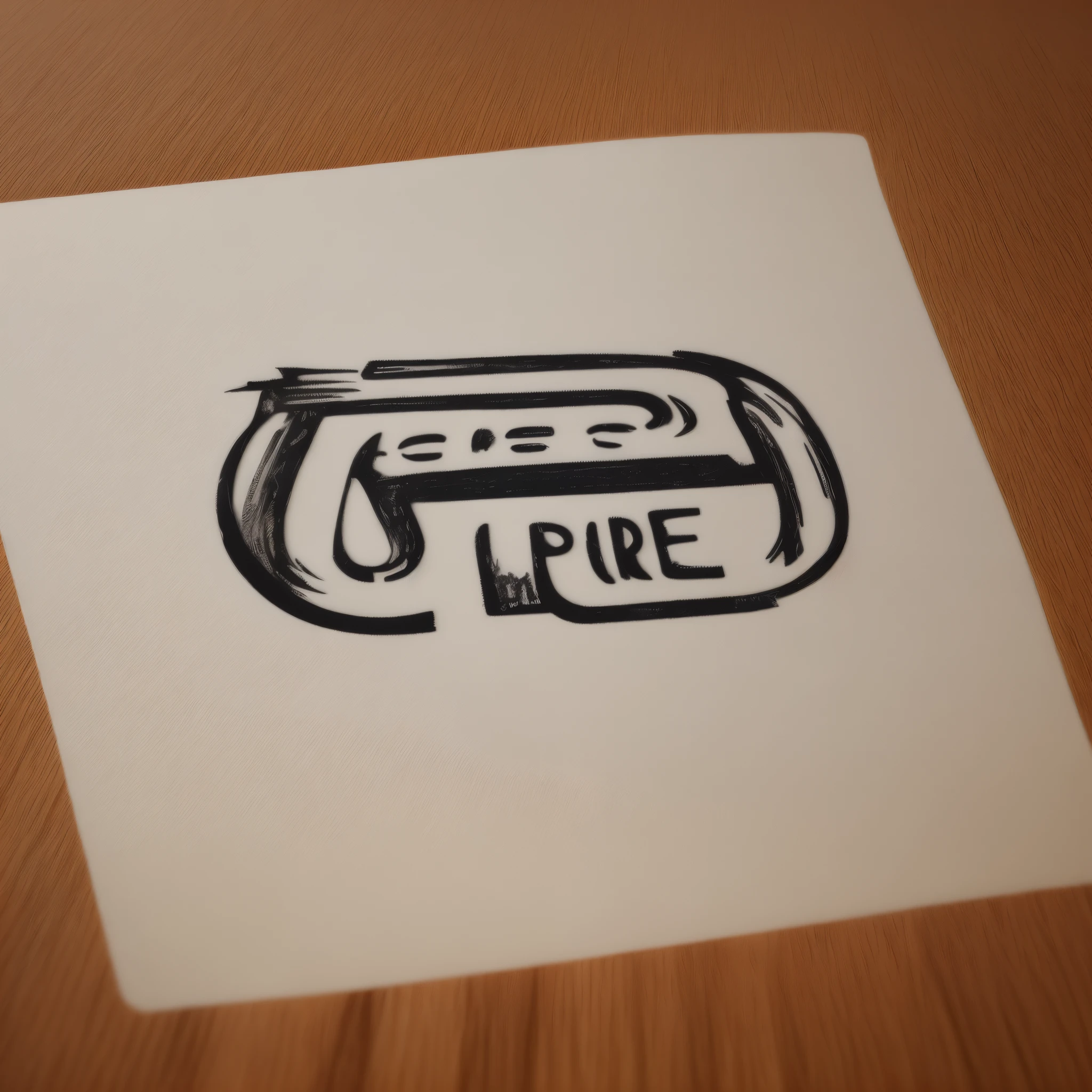 Crie uma logo com a letra d , e a letra i