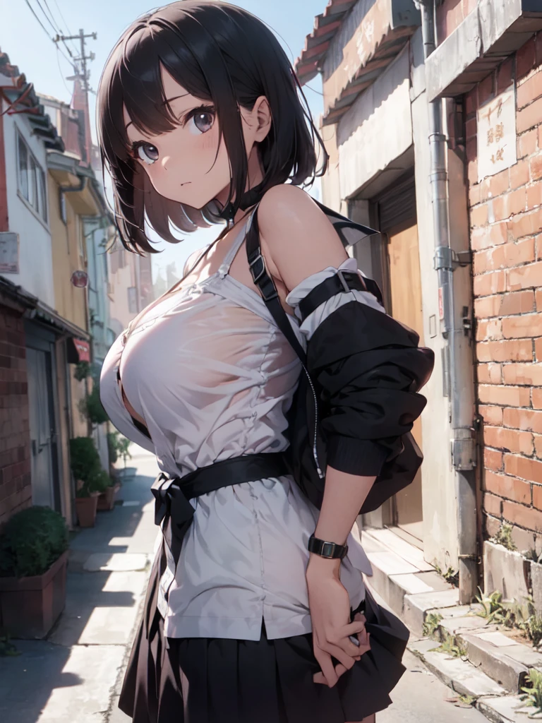 cinematic movie photograph, 1 cinta , (((corpo inteiro ))) , Dynamic posture Big breasts,clivagem,Shoulder straps slip,Traje fora do ombro,Uniforme escolar
personagem: School of Magic Prodigy style: Dream School Extraordinary Features: Master multiple elemental magic
