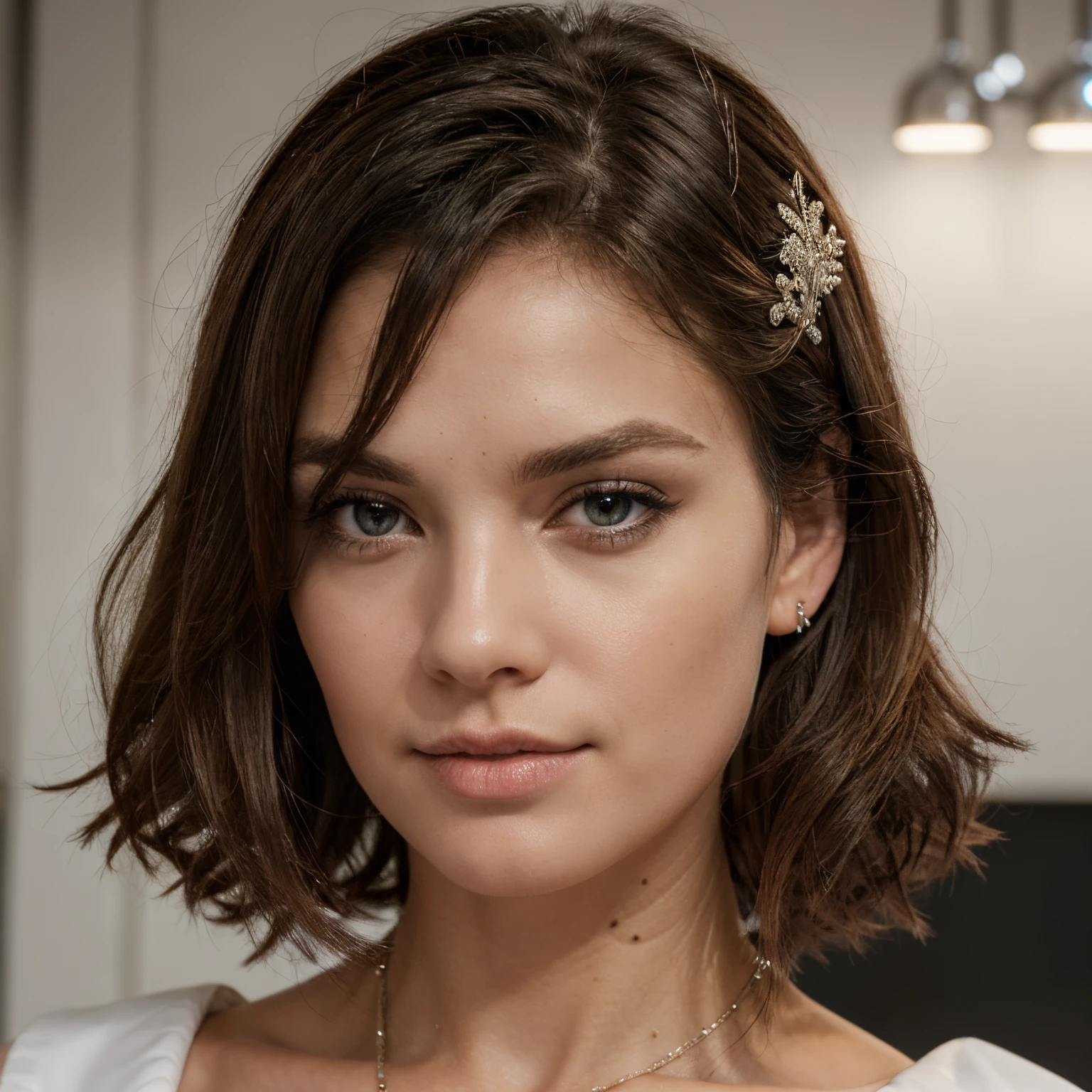 ((Top quality, 16k, Meisterwerk: 1.3)), (beauty, big: 1.2, Schlanke Bauchmuskeln: 1.2), (Ultra-detailliertes Gesicht, Hochdetaillierte Lippen, Detaillierte Augen, Doppelte Augenlider), (White, durchsichtiger Bikini), 1 Frau, Lange Haare Frau,