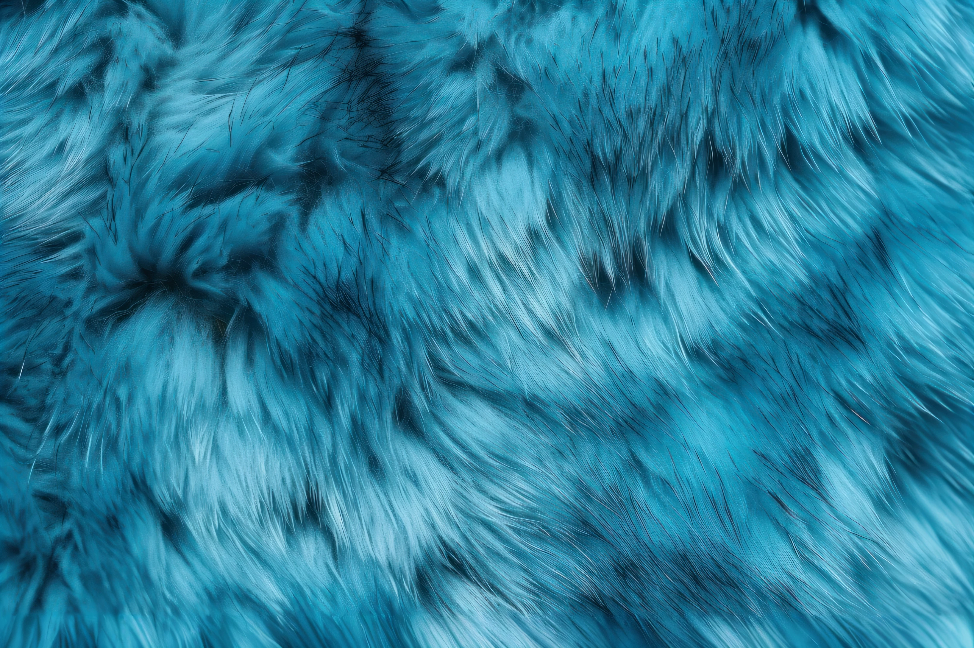 a close up of a blue furry animal fur texture, blue fur, blue fur with white spots, fur texture, synthetic fur, blue and purple fur, soft fur texture, volumetric fur, flowing fur, shiny soft fur, long wavy fur, fur simulation, patches of fur, dramatic cinematic detailed fur, highly detailed fur, furr, very beautiful fur