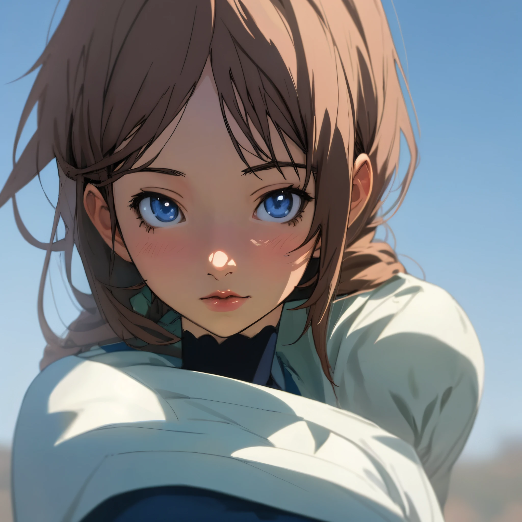 Realistic anime girl