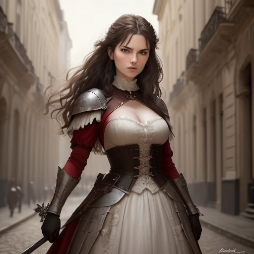 A woman pure and guerrière