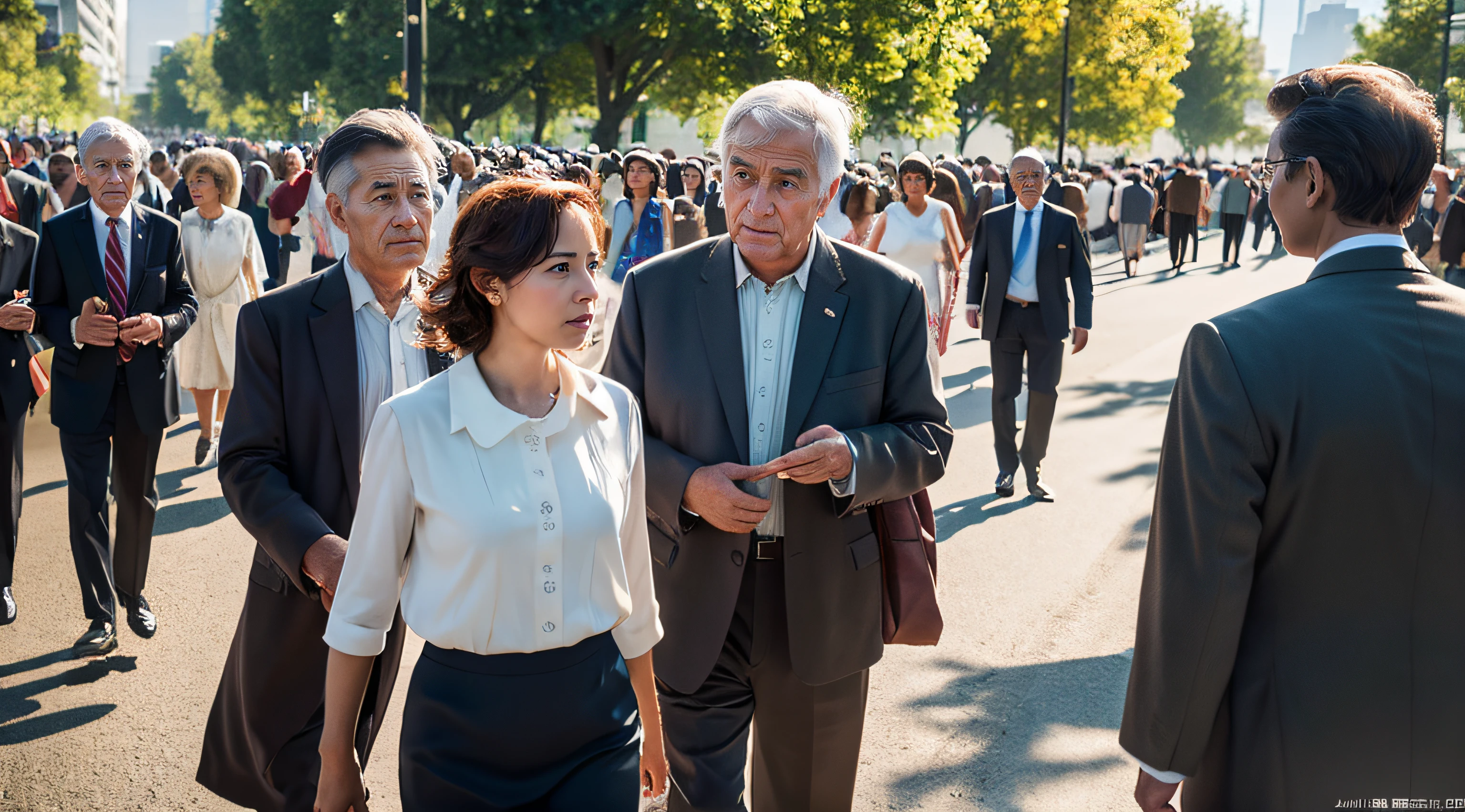 Jehovah's Witnesses、older man、Older woman、Young men、infp young woman、Gamine、International Competitions、high-level image quality、high-detail、