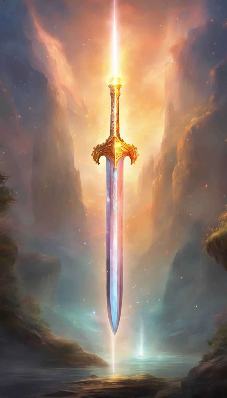 A big one, Legendary sword with light details