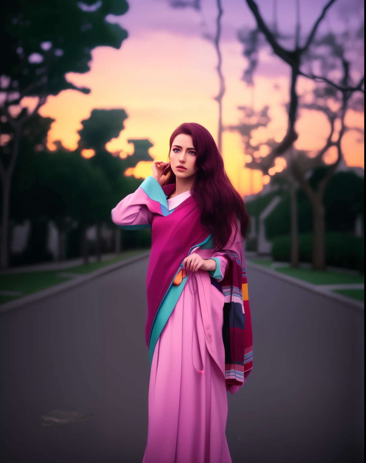Realistic colour grading