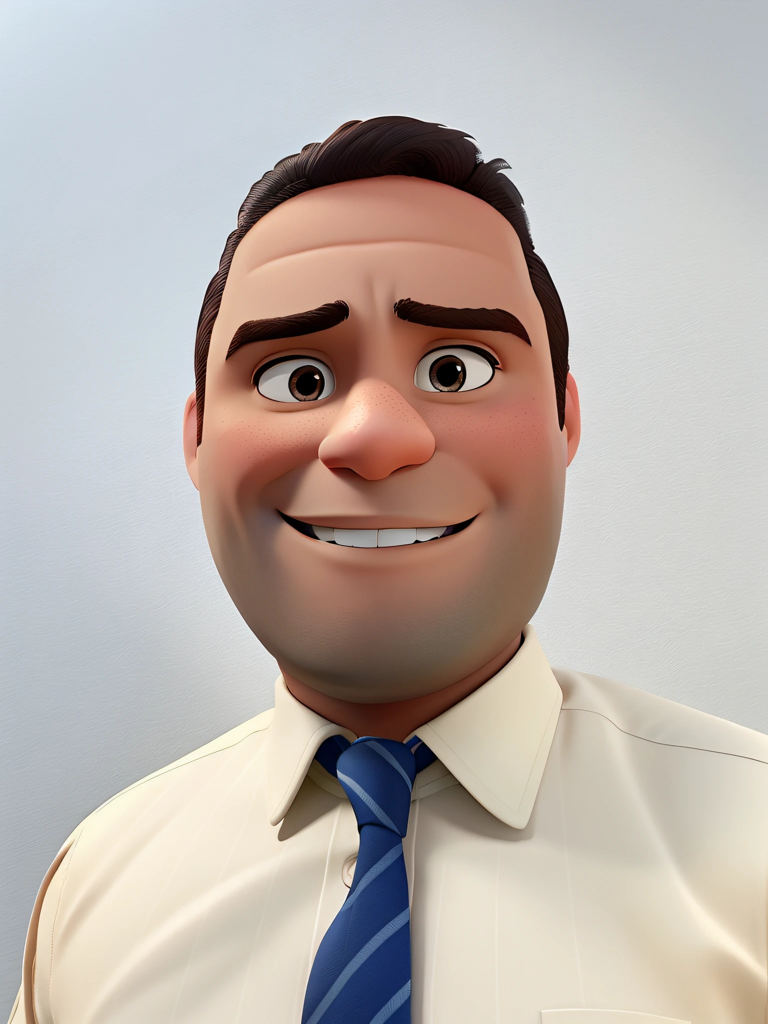 Um homem sul americano estilo disney pixar, alta qualidade, melhor qualidade