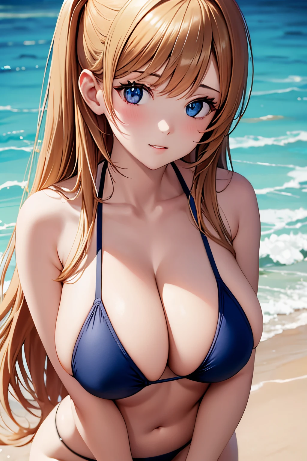 Beautiful girl, swimsuit, ??????, ???????????, cleavage, ????