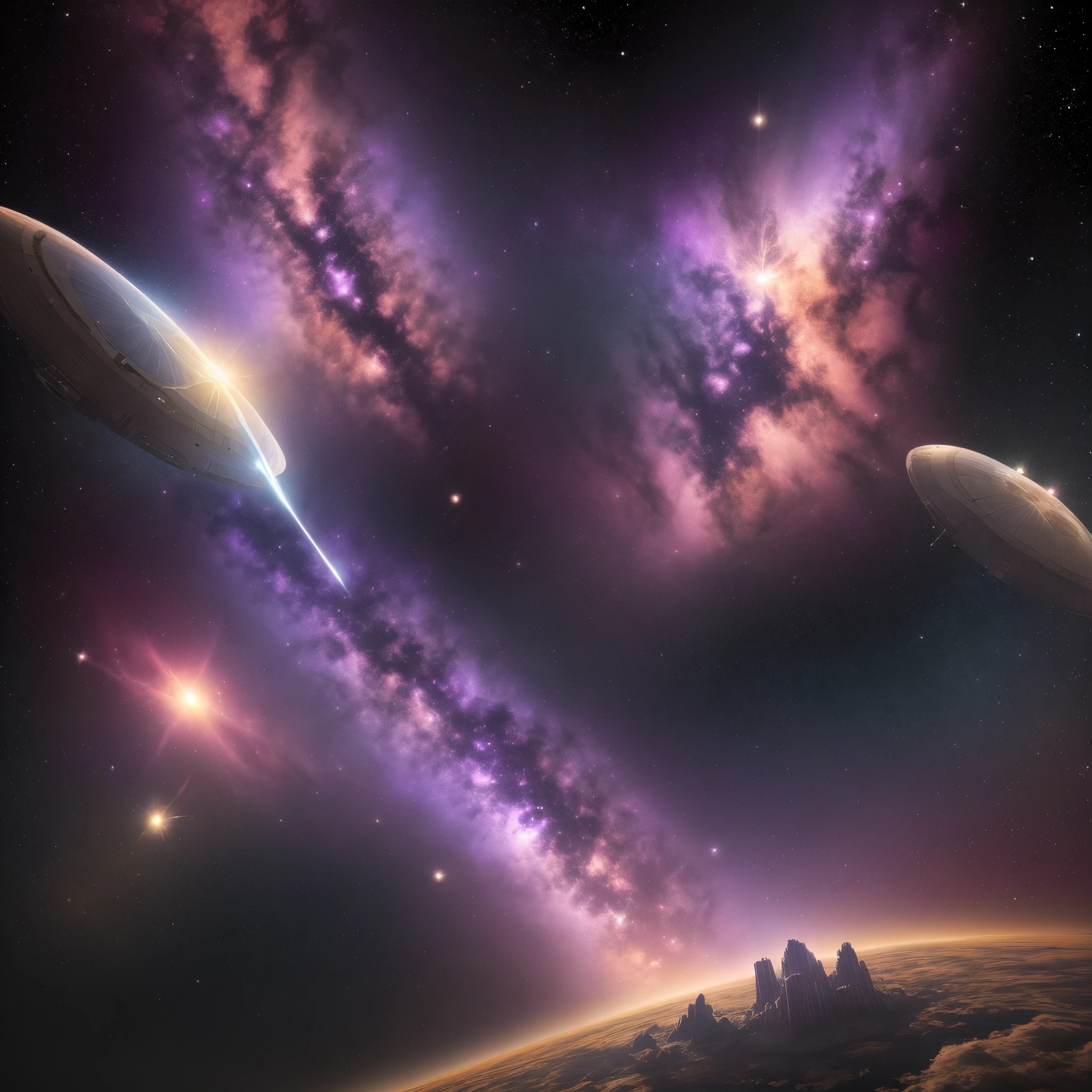 Space purple