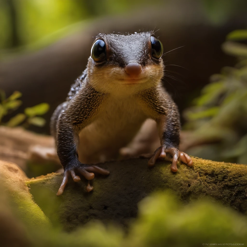 In a clearing under a spreading oak tree,the acorns are blazing, acorns glow, Small male mole-like gremlins, holding a large acorn in his hands, large ears, snook, trunk, tousled, big eyes, He stands near the lake, Cute creatures from space. Terraforming. Alien Flora, Miki Asai Macro Photography, a closeup of a, Ultra Detailed, Popular on ArtStationH, sharp-focus, studio photo, intricate details, Highly detailed, Author:by Greg Rutkowsky: details face, detailed skin, 真实感, Realism,Brad Jongsan walks in the jungle (Night of the Fireflies), (higly detailed: 1 1), rough face, natural skin, hiquality, NSFW, pretty eyes, (Detailed face and eyes), (s face: 1 2), tumult, Complementary, real-photo, .....PSD, Lightweight Film Photography, sharp-focus, contrast lighting, Detail Skin, high resolution 8k, Crazy detailing, Realistic, professional photo of a, 8K UHD, dslr, soft light, hiquality, film grains, Fujifilm XT3