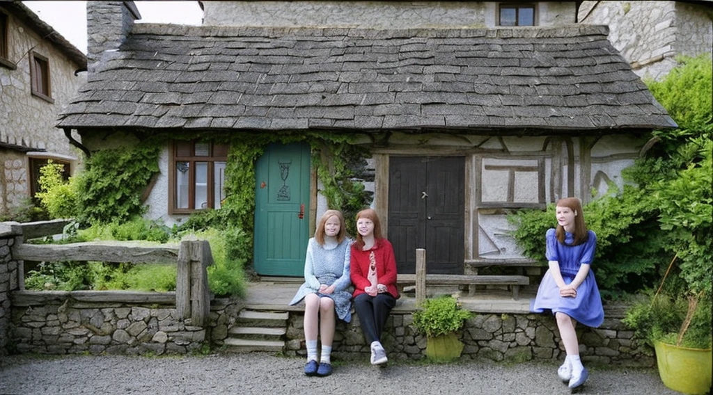 Once upon a time, in a small village, there were two friends named Emma and Sarah.