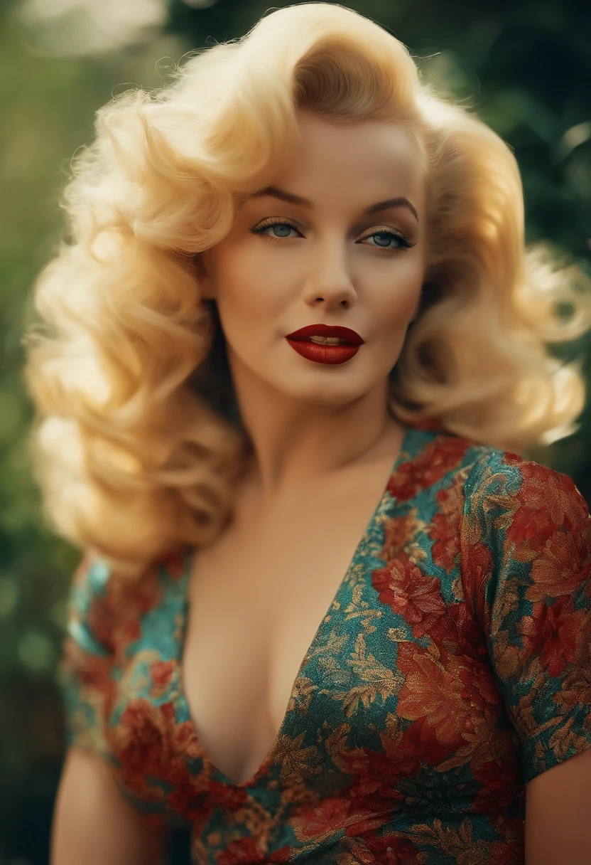 Marilyn Monroe a blond Beautie full bodyesbian 16KImagen