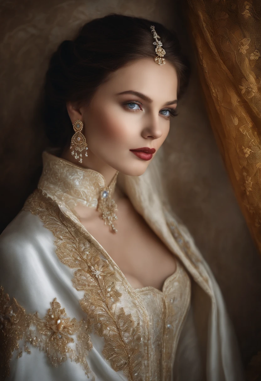 Extraordinary beauty Russian Super beautiful fine-grained white skin 16KImagen