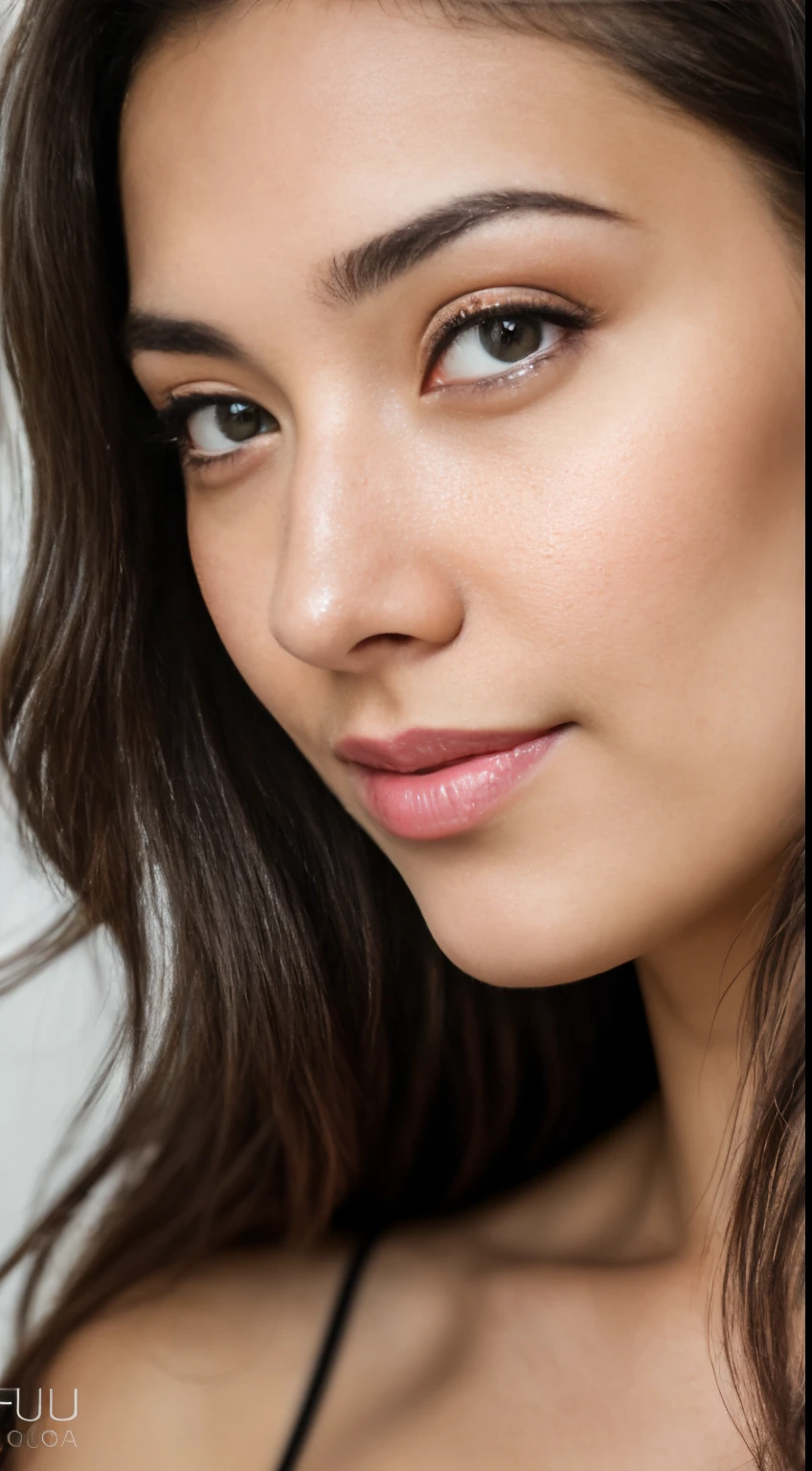 Foto RAW em sequencia, uma foto de uma adolescente 20anos, ((selfie da parte superior do corpo)), rosto detalhado, planos de fundo detalhados pouco desfocados, luzes naturais, HDR, foto realista, foto profissional, flerte com o espectador, visual sexy, fotorrealista, Linda, pele natural, 8k UHD, alta qualidade, filmic grain, Fujifilm XT3