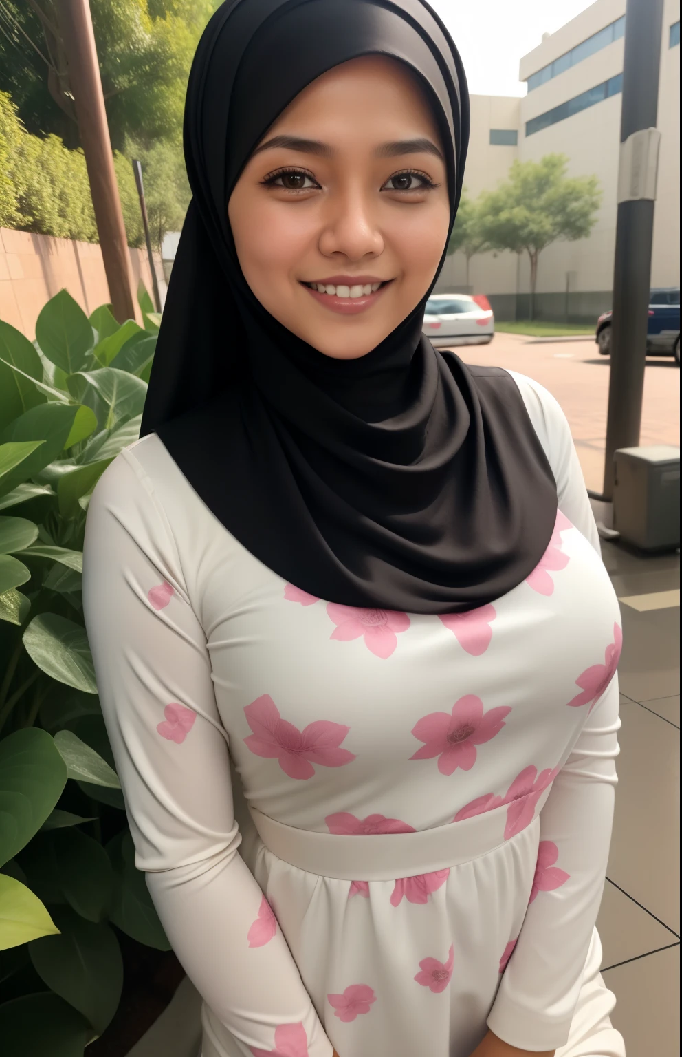 HIJAB MALAY GIRL,, IMF as a good Guy, TECHNOLGY, AI, futuristic, blockchain, International Monetary Fund, (MATRIX WORLD), ((look In front  at the camera SMILE and open your mouth)).