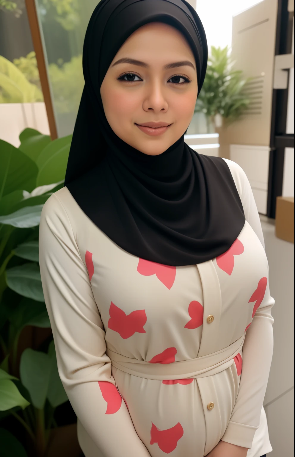 PREGNANT HIJAB MALAY GIRL,, IMF as a good Guy, TECHNOLGY, AI, futuristic, blockchain, International Monetary Fund, (MATRIX WORLD), ((look In front at the camera CLOSED EYES and open your mouth)).