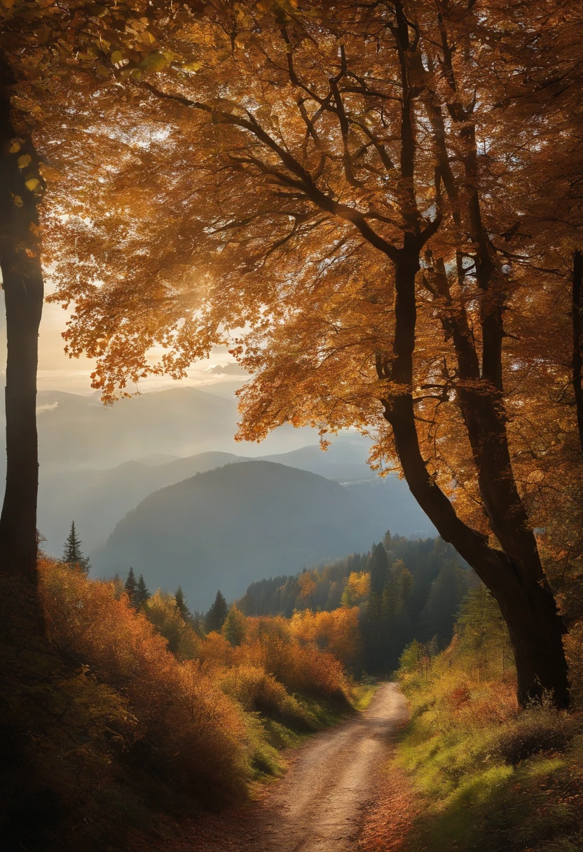 il y a une photo un sentier de montagne, La vraie vie, inspired by Nathaniel Hone, inspired by Henry O. tanneur, true to life, inspired by Hamilton Sloan, par Linda Sutton, inspired by Elaine Hamilton, par Nathaniel Hone, ton inspirant, par Prince , Effet Orton, inspired by Hans Beat Wieland, inspired by Khalil Gibran