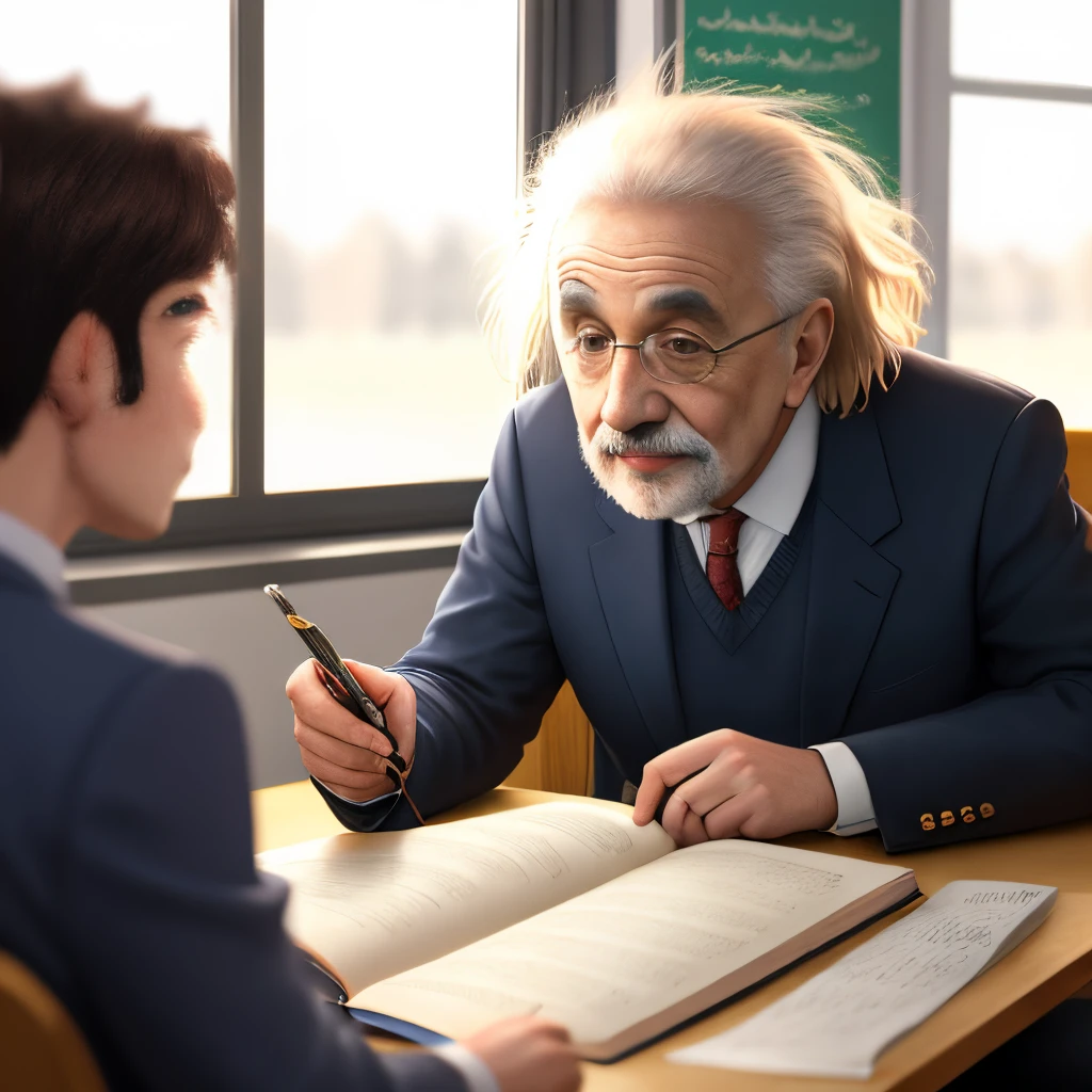 Einstein came to Semnan University to teach Persian literature