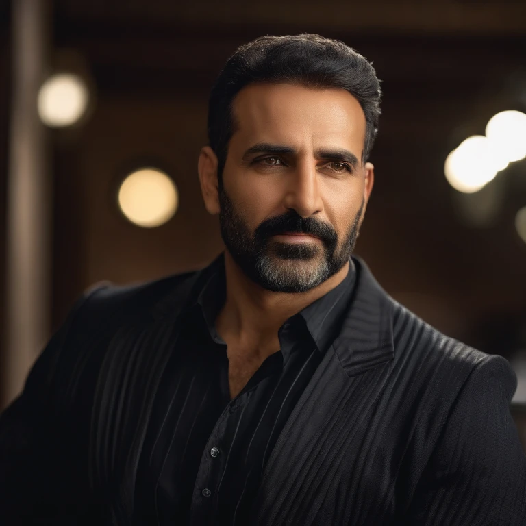 Engineer with lowest possible hair cut (#1), he is 45 years old, and Middle Eastern without beard and without mustache ,original,Engineer with lowest possible hair cut (#1), he is 45 years old, and Middle Eastern without beard and without mustache , male,face,photo