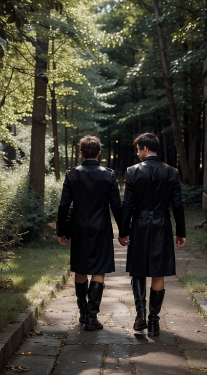 Book cover boys walked to a magical gathering