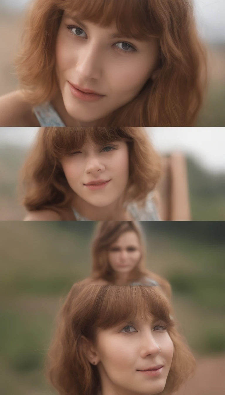 8K raw photos、Beautie:2.0、24 year old、blond girl, long hair, cute little、cleavage of the breast、((cheer girl:1.5))、a miniskirt、beautiful eyes finely detailed、Eye lashes、((blue eyes:1.2))、Beautiful double eyelids、eyeshadows、Perfect eye makeup、((A smile:1.6))、Beautiful and thin legs、(chestnut-colored hair)、Medium Hair、fluffy hair、stadio、Daytime、Latina、Photorealsitic:1.9、Sexy navel、Skinny Legs、tthin eyebrows、Tear bag、lofty nose、((Highly sexual))