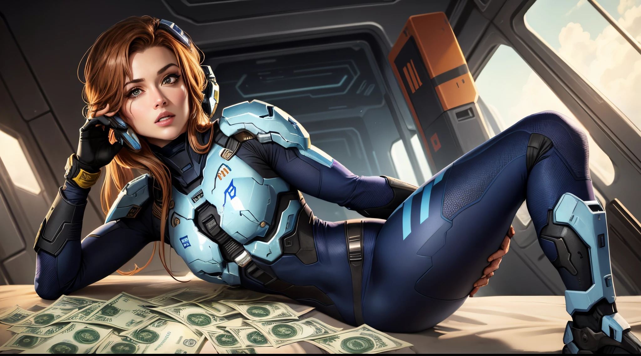 Noble 6 from halo doing a money spread