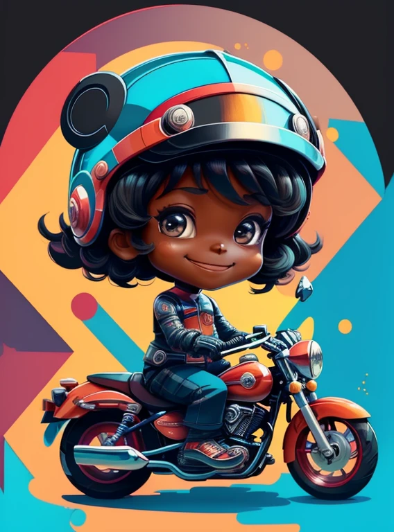 ) ((((cute black baby girl with red motorcycle helmet smiling) ((Mikey)) - Criador: Walt Disney2023) ), ,, ( Walt Disney acolchoamento ,multidimensional geometric wall PORTRAIT, arte, Chibi,
Yang08k, lindo, Colouring,Rose
Primary works, qualidade superior, melhor qualidade, Arte Oficial, Beautiful and Aesthetic,)) ), ,, Walt Disney acolchoamento ,multidimensional geometric wall PORTRAIT, arte, Chibi,
Yang08k, lindo, (Colouring, rosa), amarelo ,azul ,vermelho e branco)
Primary works, qualidade superior, melhor qualidade, Arte Oficial, Beautiful and Aesthetic,