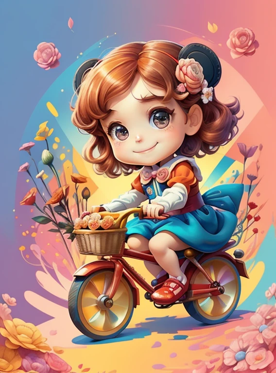 ) ((((cute baby girl with red bike and flowers smiling) ((Mikey)) - Criador: Walt Disney2023) ), ,, ( Walt Disney acolchoamento ,multidimensional geometric wall PORTRAIT, arte, Chibi,
Yang08k, lindo, Colouring,Rose
Primary works, qualidade superior, melhor qualidade, Arte Oficial, Beautiful and Aesthetic,)) ), ,, Walt Disney acolchoamento ,multidimensional geometric wall PORTRAIT, arte, Chibi,
Yang08k, lindo, (Colouring, rosa), amarelo ,azul ,vermelho e branco)
Primary works, qualidade superior, melhor qualidade, Arte Oficial, Beautiful and Aesthetic,