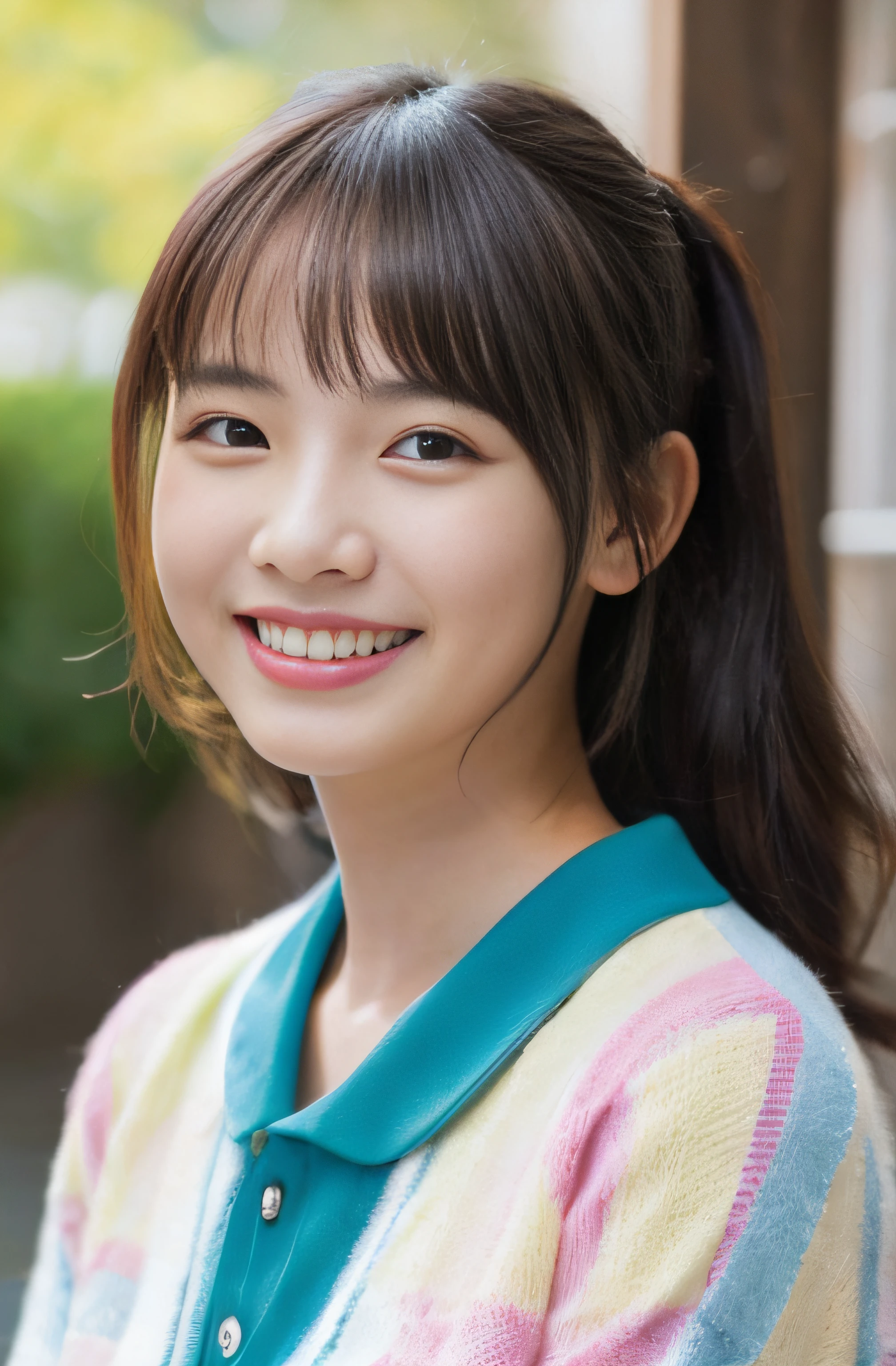 masutepiece, Best Quality, Portrait of 1girl、A smile