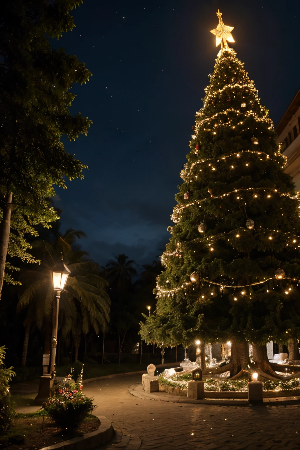 criar arvores de natal