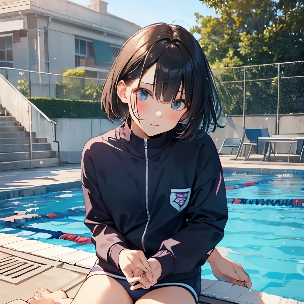 Official art,anime screen cap、superfine illustration、 hight resolution, masutepiece, best qualtiy,Best Quality,hightquality, detaileds, (A ),12 years oace striker male idol with a super cute face,A boy as beautiful as Planding, Cool handsome face with smile, Long legs, thighs thighs thighs thighs,Bulge, (A dark-haired、Short,spiky hair:1.2)、 Shiny hair, (Soccer tight shiny white training bodysuit), (tight soccer shorts), tussock, Cool pose, (厚いthighs thighs thighs thighs、Seduce your big ass to your crotch)、(((soccer field in the park)))、((cocky、))、Smirk、Spread legs,Ultra-fine painting, (Best Quality, 4K, 8K, hight resolution, masutepiece:1.5),(((Being aware of the sexual gaze of middle-aged gay men))).、service shot to the leg、underdeveloped muscles