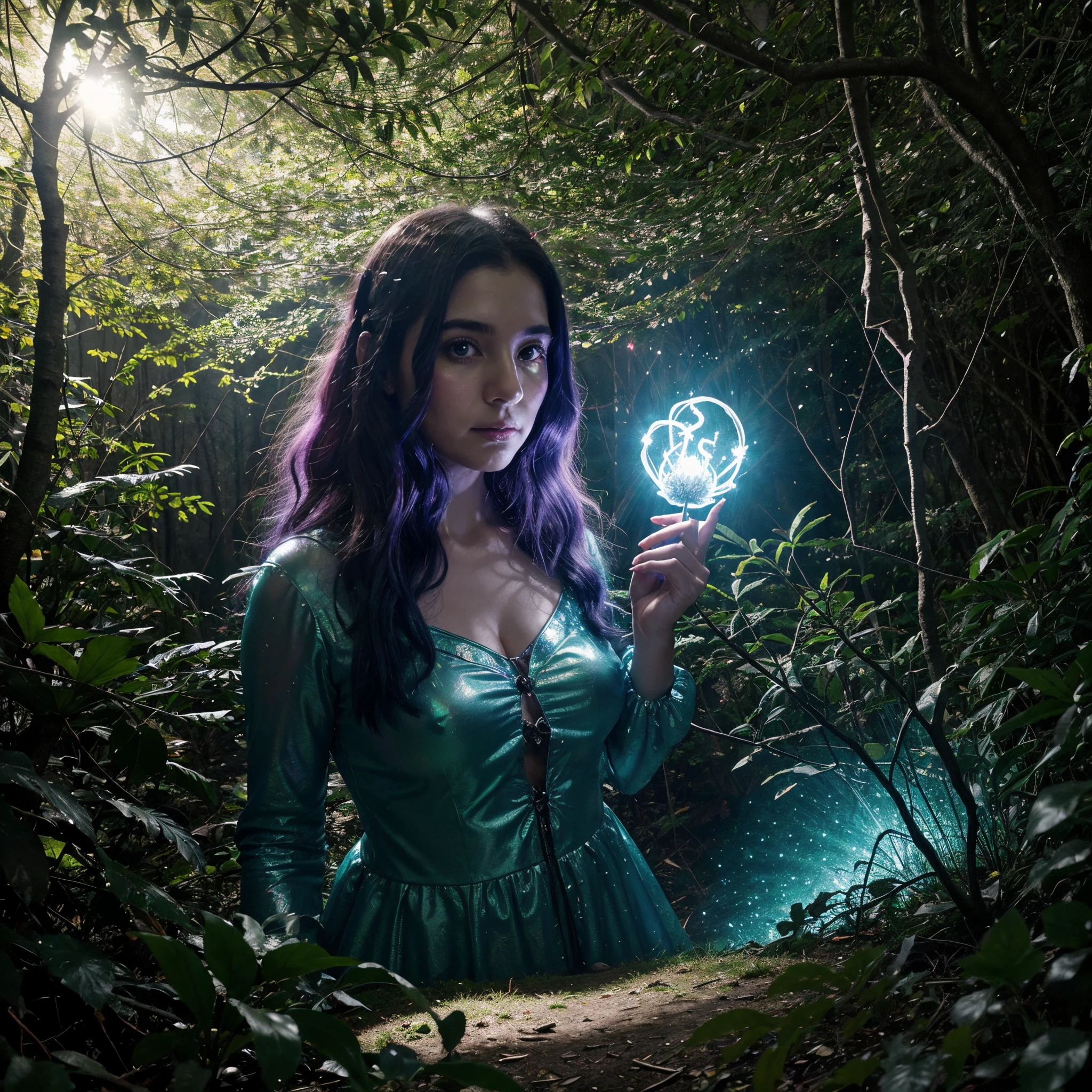 there is a cartoon of a pokemon chandelure, na floresta, medonho, estilo de arte de halloween, em uma floresta assustadora, a friendly wisp, arte de fundo, conceptual mystery pokemon, coberto com chamas azuis brilhantes, floresta assustadora, forest spirit, evil realm magic painting vibes, Retrato do cavaleiro oco, Floresta Assombrada, ghostly form, irridescent ghostly, imagem ultra detalhado