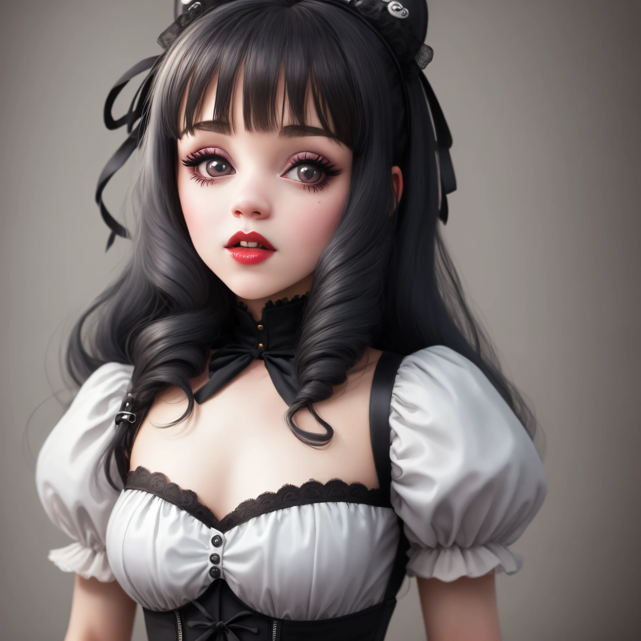 Melanie Martinez as a trad goth