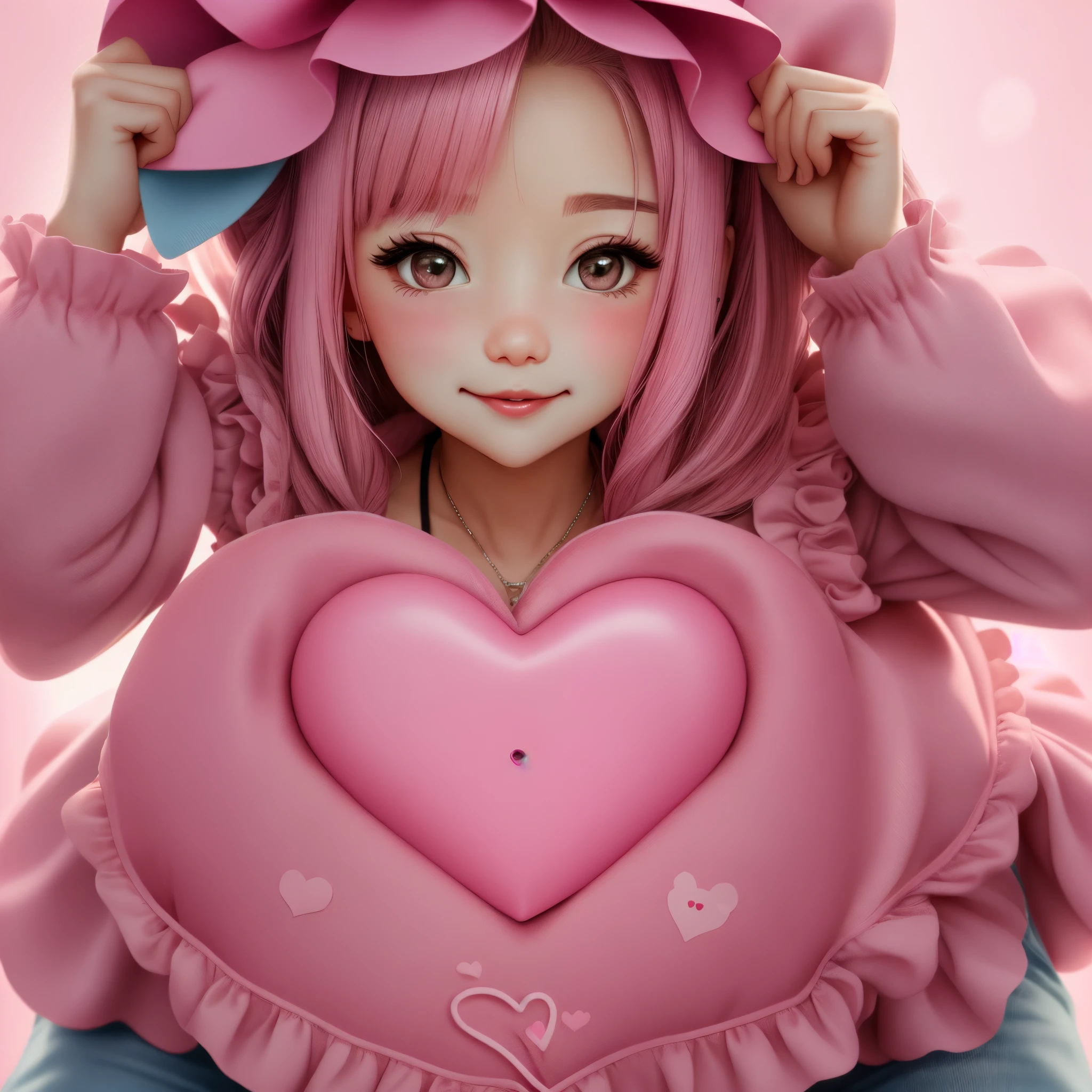 pink cute heart