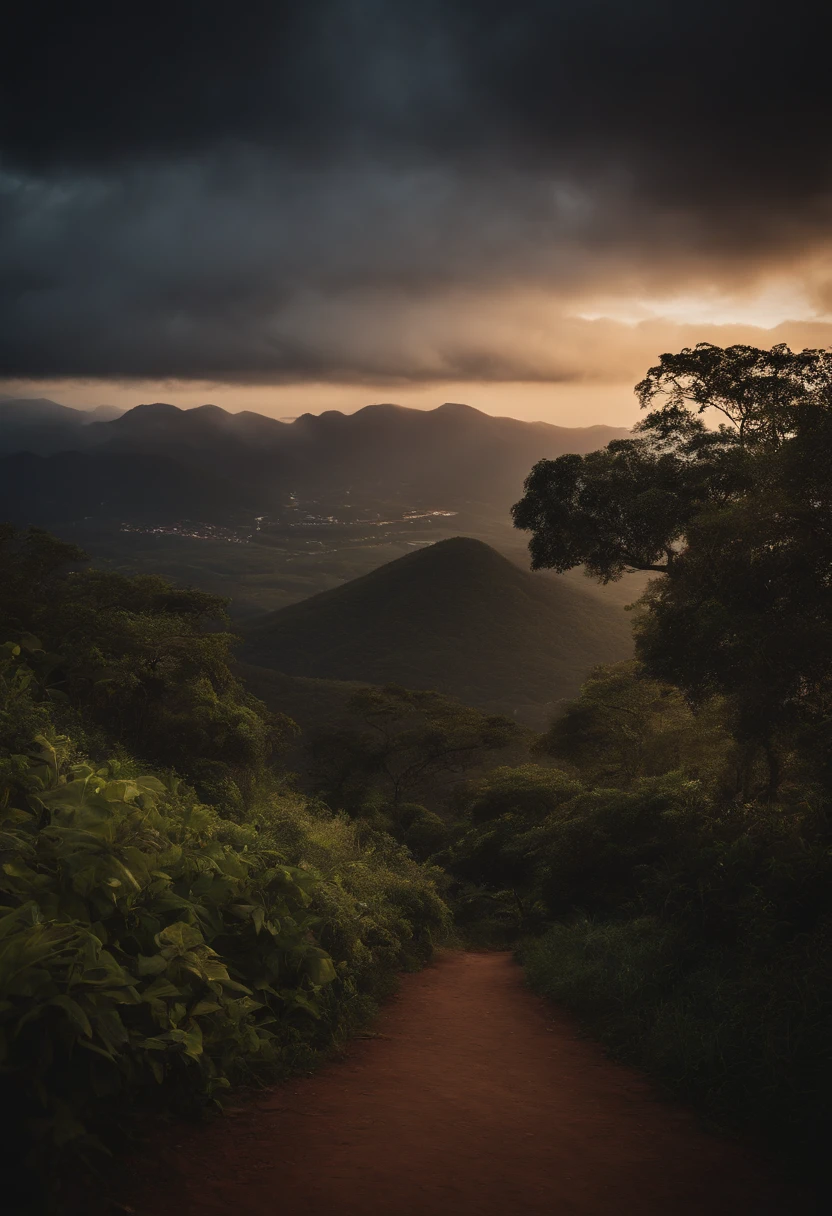 Colvado hill in Brazil