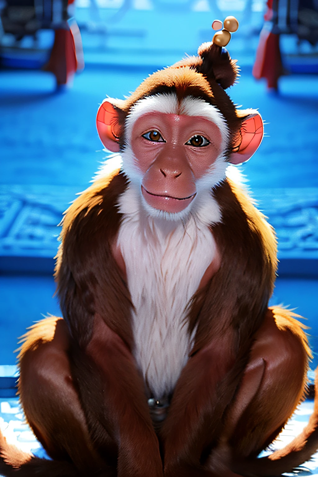 Journey, Monkey king, makeup style, cute big breasts