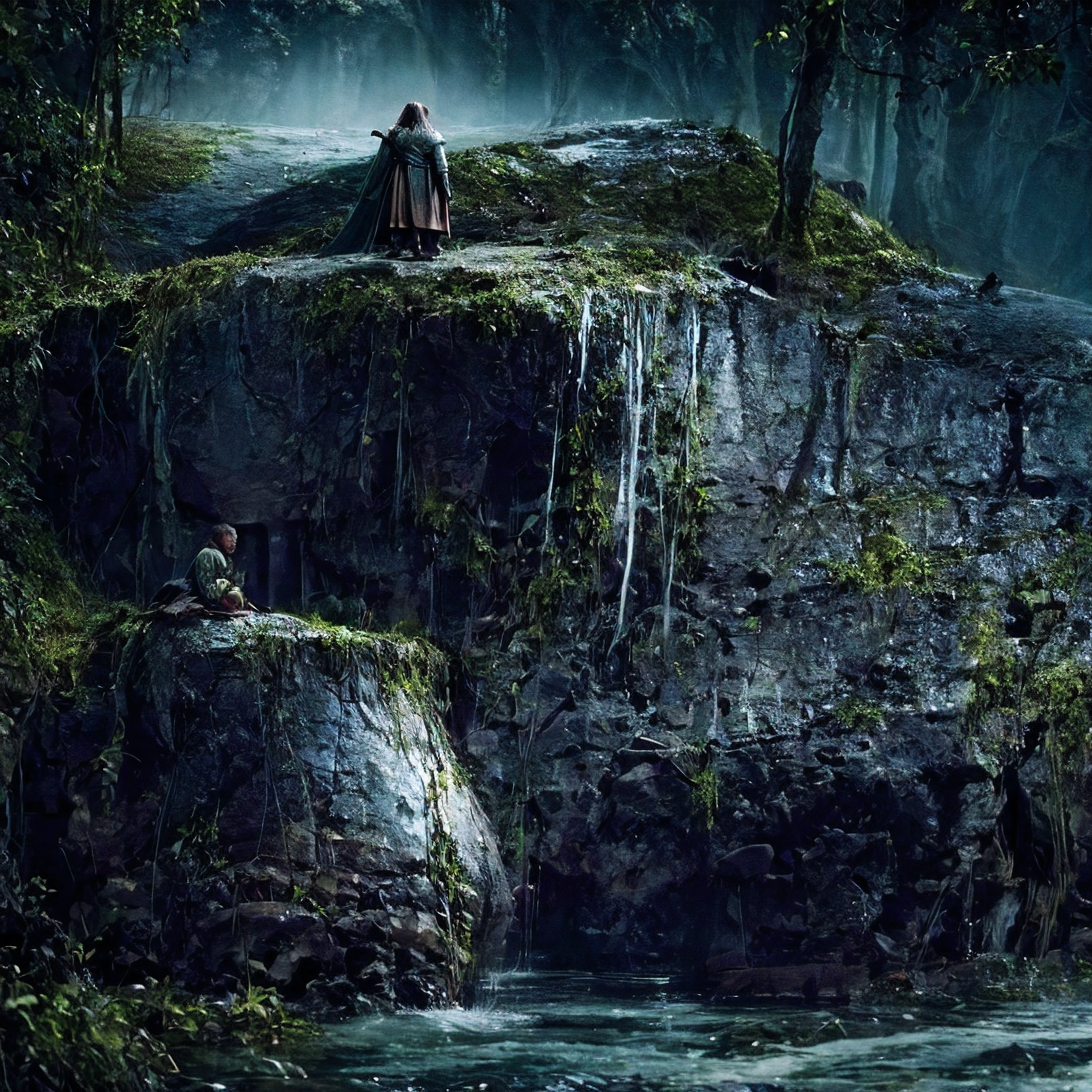 “[to Sam] Stupid, fat hobbit.” The Lord of the Rings: The Two Towers