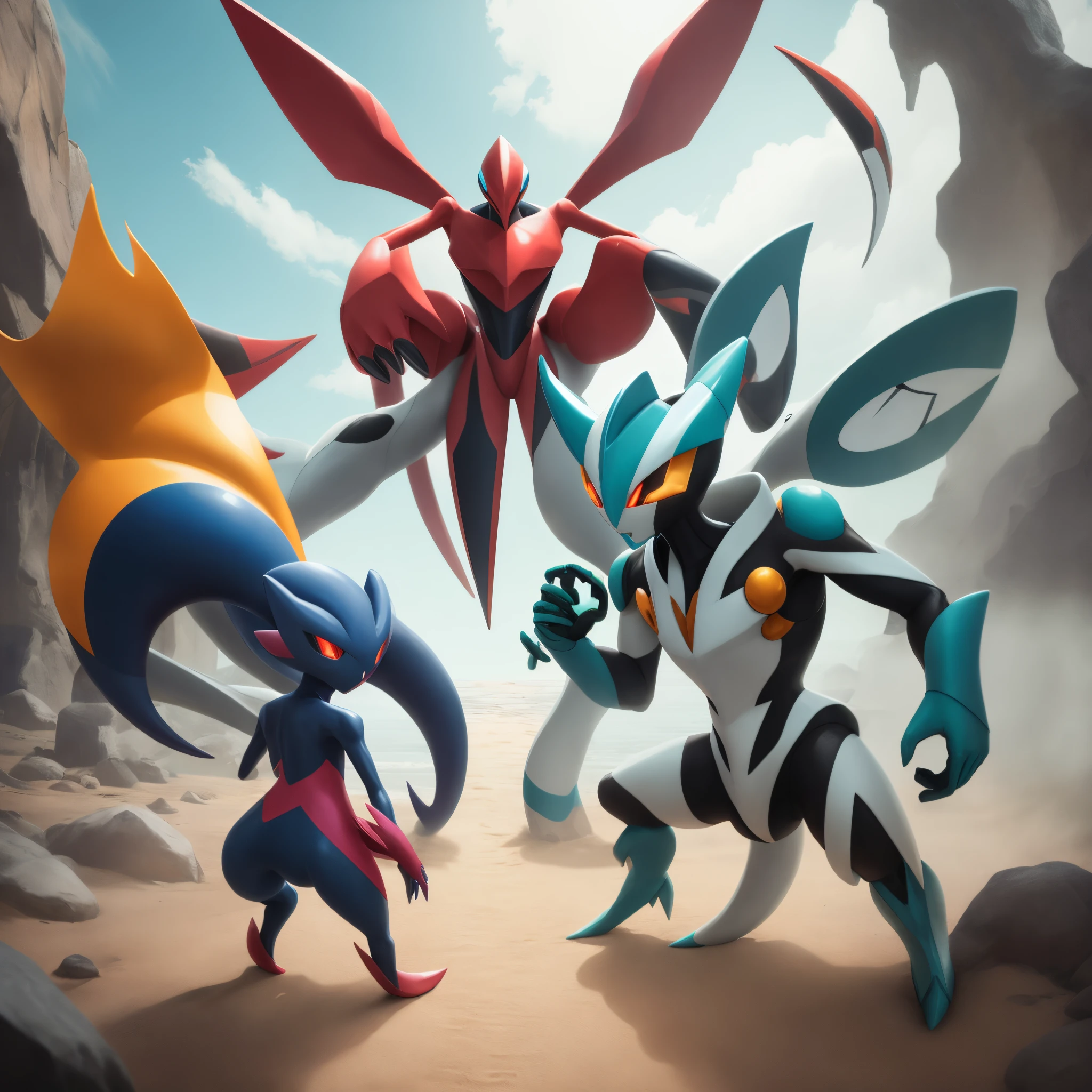 Necrozma vs deoxys Pokémon