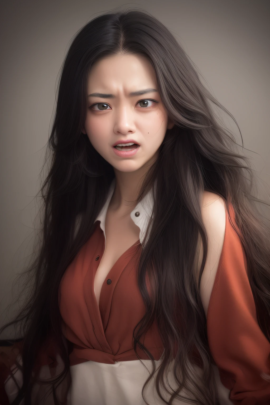 Frustrated expression